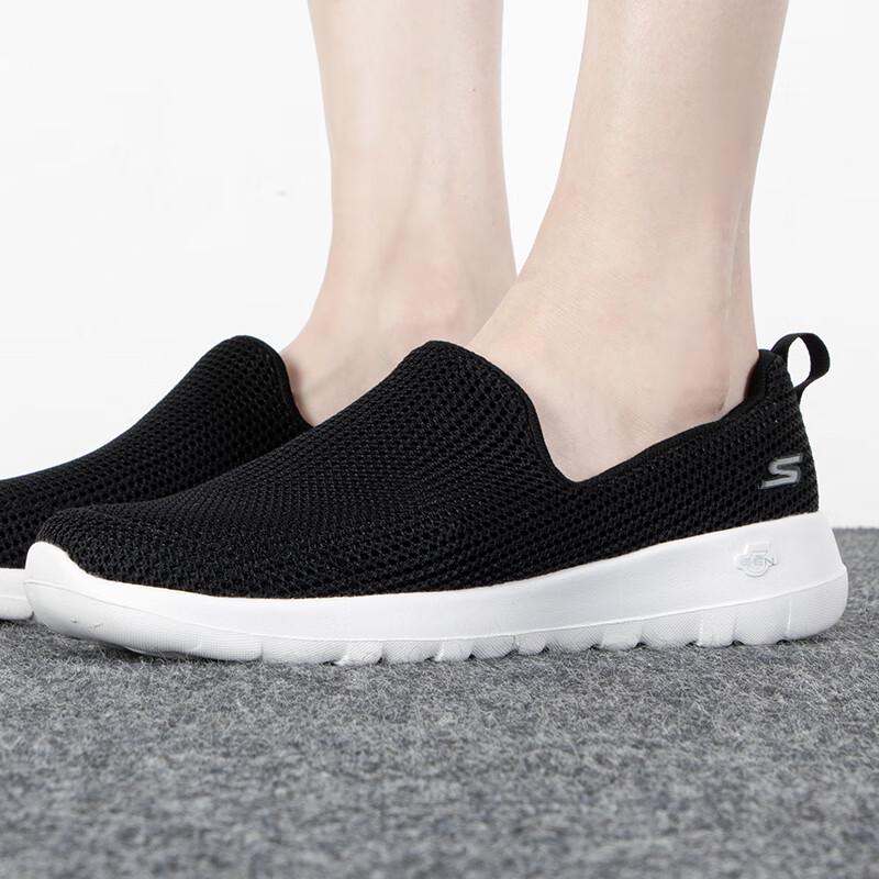 Skechers 15637-BKW Women s Casual Shoes US 6.5