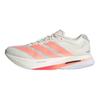 Adidas Adizero Boston 13 Breathable Support Casual Running Shoes Unisex White Pink JP9252