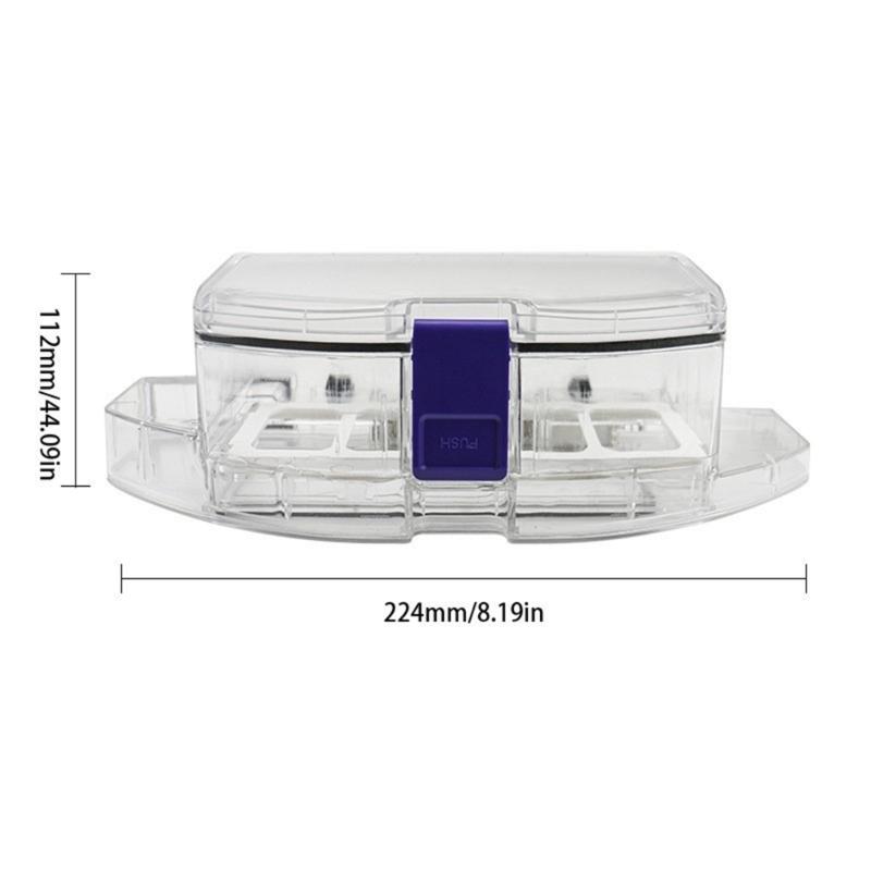 Replacement Dust Box Particle For J3 Robot Vacuum Cleaner Sweeper Replaceable Part Trash Dust Box Maintenance