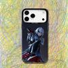Arlecchino G-Genshin Impact Phone Case For iPhone 17,16,15,14,13,12,X,8,Pro,Max,Plus,SE4,Air,Mini HD Black IMD Matte