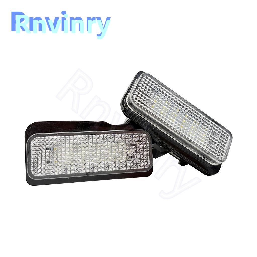2x Fits For Mercedes Benz C E CLS-Class W203 W211 W219 R171 2D 2004~11 SMD Rear White Canbus Led License Plate Lights