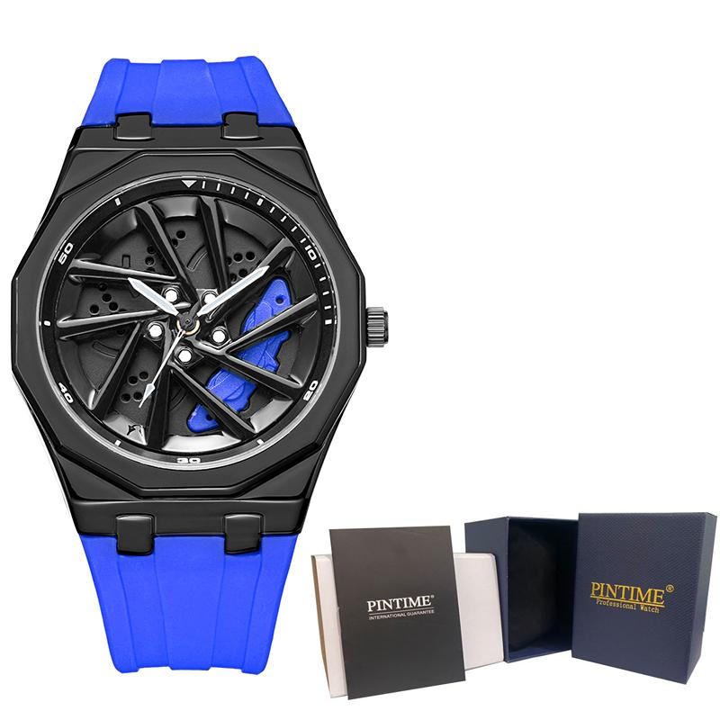 New Casual Man Wrist Watch Fashion Sports 5ATM Waterproof Men's Quartz Watches Silicone Band Male Clock Relogio Masculino