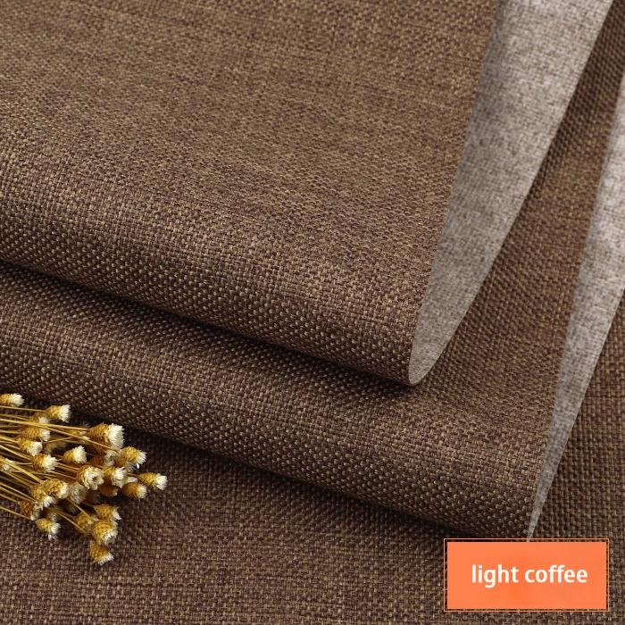 50cmX150cm Cotton Linen Thickened Solid Color Fabric Dustproof Canvas Cloth Sofa Background Cloth Linen Fabric