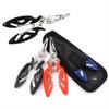 1Pcs Stainless Steel Fishing Scissors Line Cutter Lure Bait Remove Hook Tackle Tool Kits Accessories