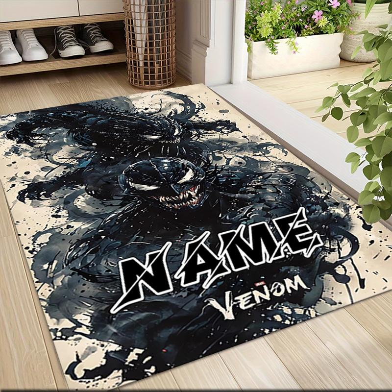 Custom Name "Venom Artwork Poster" Carpet Rug Customizable Soft Washable Anti-Slip Home Living Room Sofa Mats Personalized Rug. 0909400