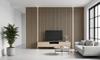 Acoustic Wall Panel Mebano PRO Sonoma Oak with Black HDF Backing 2x 26.5x240 Cm