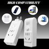 One-to-Multiple Plug Adapter with Switch 180 Degree Rotation US Electrical Socket Travel Aadapters Household Socket Converter