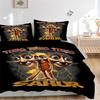 Tung Tung Sahur Bedding Set Comforter Cover Gift for Bedroom,Includes 1 Cover and 2 Pillowcases, No InsertB627