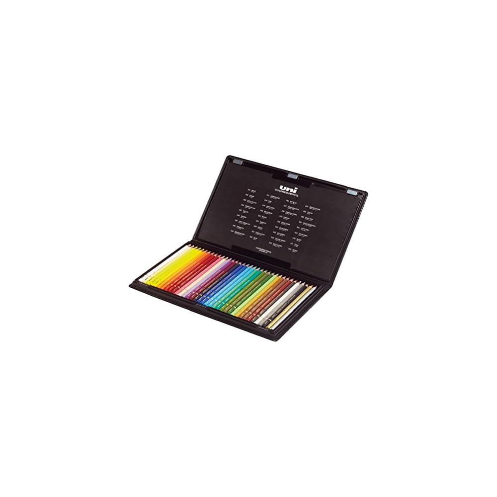 Mitsubishi Pencil Uni-Color Colored Pencils, 36-Color Set (UC36CN)