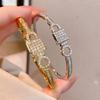 Bracelet à fermoir design de niche tempérament exquis vent froid