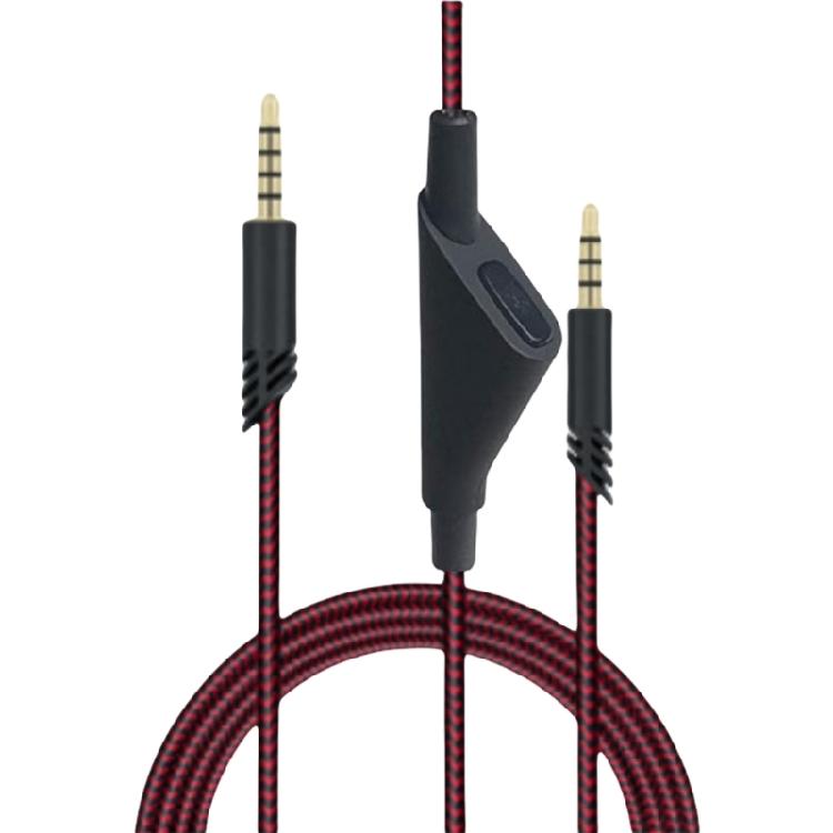 

Heavy Duty 3.5mm Gaming Headphone Cable Braided Shielded Wire Metal Plugs Low Interferences for A10 A40 A50TR MixAmp 1