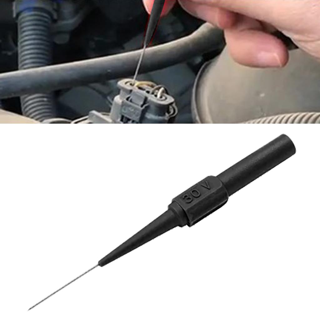 0.7mm Multimeter Test Probe High Temperature Resistance Detection Wire Piercing Probe for Car Repair