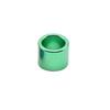 100 Pcs ID 8mm Height 9mm 6 Colors Straight Unnumbered Aluminum Pigeon Bird Foot Ring Outdoor Flight Training Competition Carry
