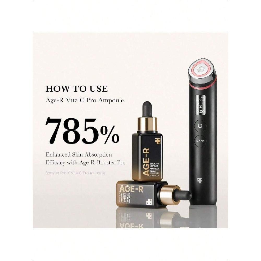 Medicube Age-R Vita C Pro Ampoule 20ml Sérum à la Vitamine C Pour la Pigmentation, le Teint Inégal et l'Hydratation