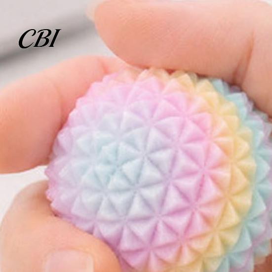 Portable Sensory Toy 3D Printed Rotatable Spiky Ball, Mini Textured Fidget Ball for Lightweight Stress Relief, Decompression Twisting Desk Travel