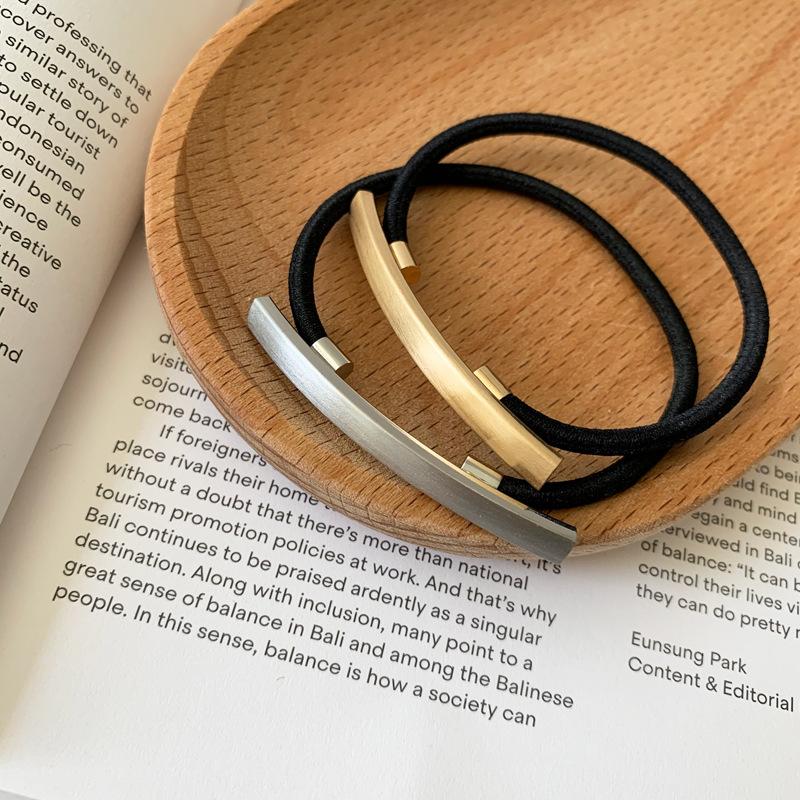 Simple Alloy Hair Tie, Ponytail Hair Accessory, Hair Band, Hair Tie, Hair Band and Headwear