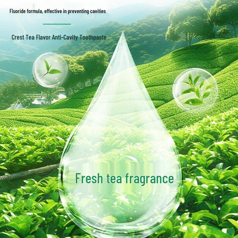 Crest Tea Anti-Cavity Toothpaste 140g 5-Pack