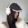 Coldproof Winter Plush Earmuffs Warm Women Fluffy Earflap Cute Y2k Star Earmuffs  Girls