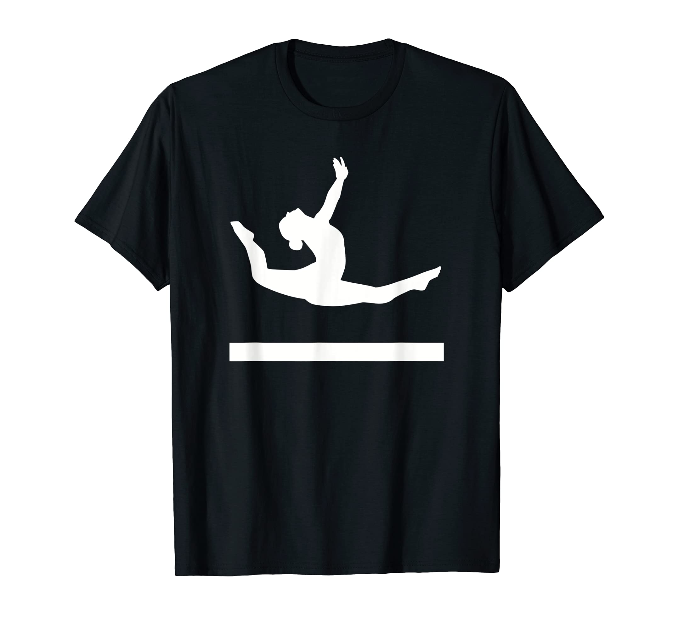

Gymnast Girls Balance Beam T-Shirt