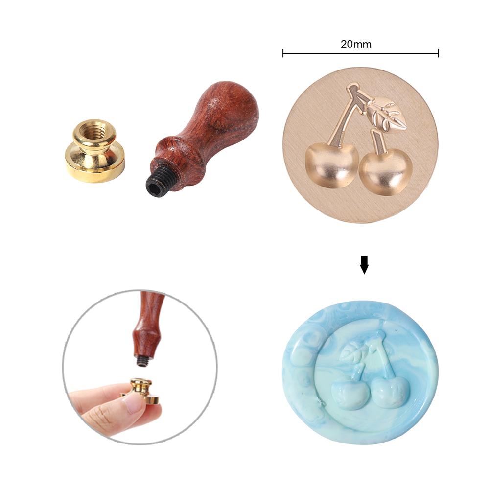 DIY Sealing Wax Stamp Sealing Scrapbooking Greeting Craft Wedding Decorative Metal Head Antique Stamp Gifts