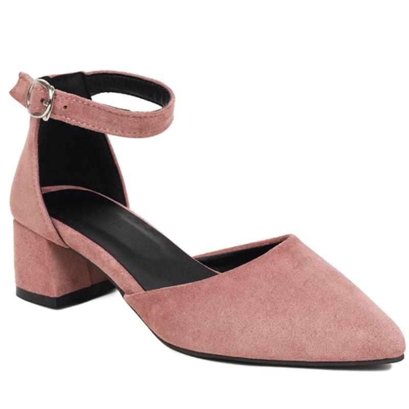 Dámské sandály s uzavřenou špičkou Letní boty Venkovní lodičky Dámské kotníkové pásky Elegantní Černé Růžové Zelené Společenské Svatební boty Značkové