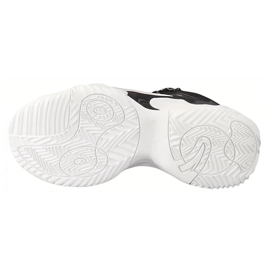 Anta Airspace 3 UFO Slip Resistant, Abrasion Resistant, Breathable Mid top Basketball Shoes Men's Black White 112111806-2