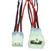 worldgolden 6 Pin HM 090 Male Female Motorcycle Connector Electrical Connector for Toyota 6189-6171 6180-6181