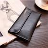 

Genuine Leather Women Wallet Large Capacity Thin Multifunctional Clutch Daily Handbag чёрный
