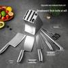 Meichu Stainless Steel 6-Slot Knife Block