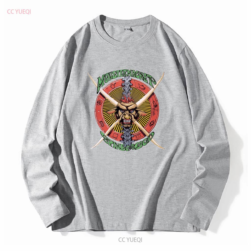 Nuova Maglietta Classica Monster Magnet Spine Of God Band Rock Americana Taglia S 2xl Lavata Vintage Casual Streetwear Unisex Versatile