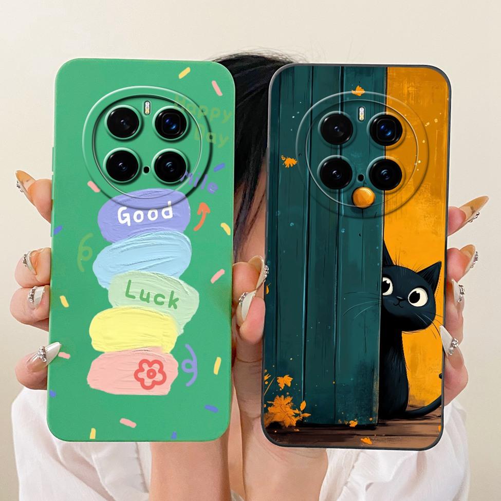 For Honor Magic 7 Pro Case Silicone Cute Cartoon Luxury Fashion Bumper Cover For Honor Magic7 Pro PTP-N49 PTP-AN10 Casing