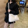 Large Capacity Soft PU Leather Tote Bag for Women Fashion Daily Casual Shoulder Bag Purse