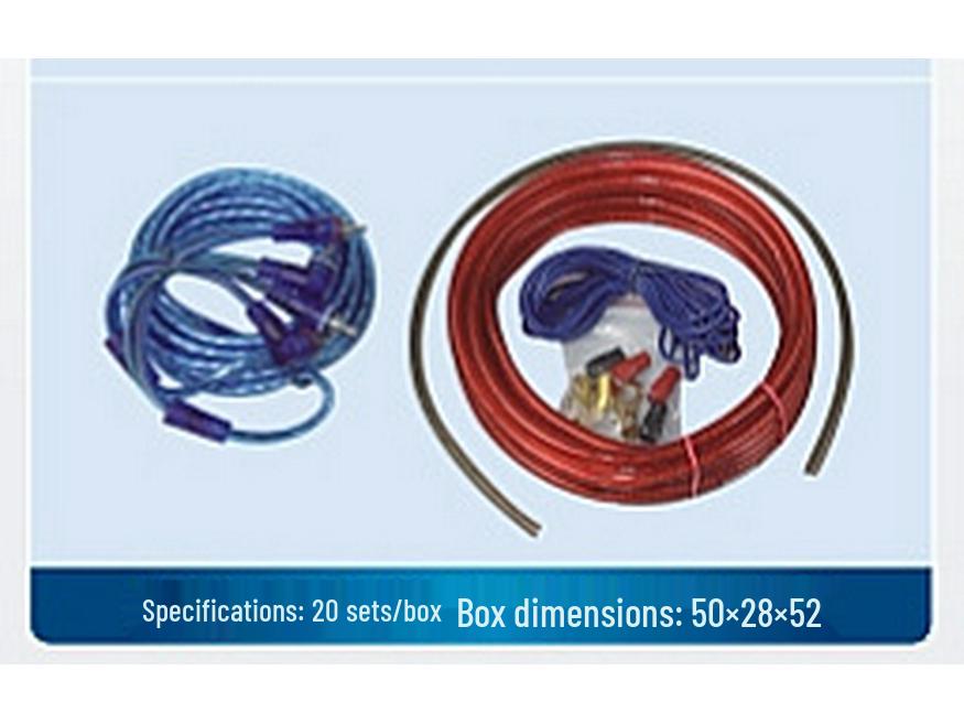 Car Audio Amplifier Subwoofer Wiring Kit HTS-168 with Fuse