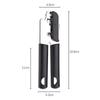 1pc Stainless Steel Multifunctional Professional Can Manual Can Opener Craft Beer Grip Can Opener Bottle Opener Kitchen Gadgets
