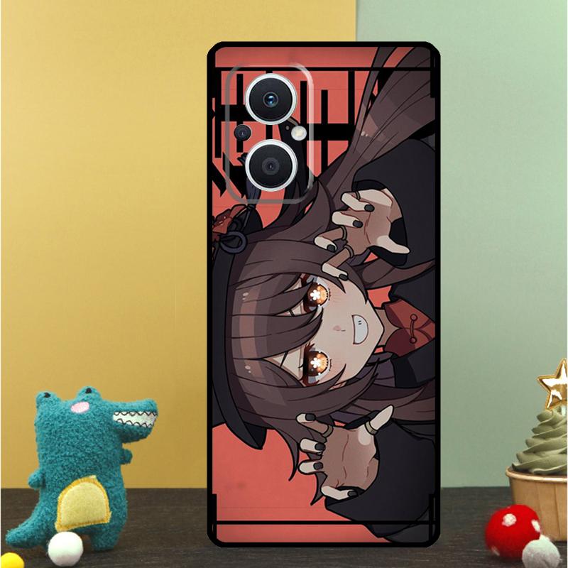 Genshin Impact Zhongli Hutao Case For OPPO Reno 15 13 10 11 14 Pro 12 F 13F 14F 15F 7 8 Lite OPPO Find X9 X8 X5 Pro Cover