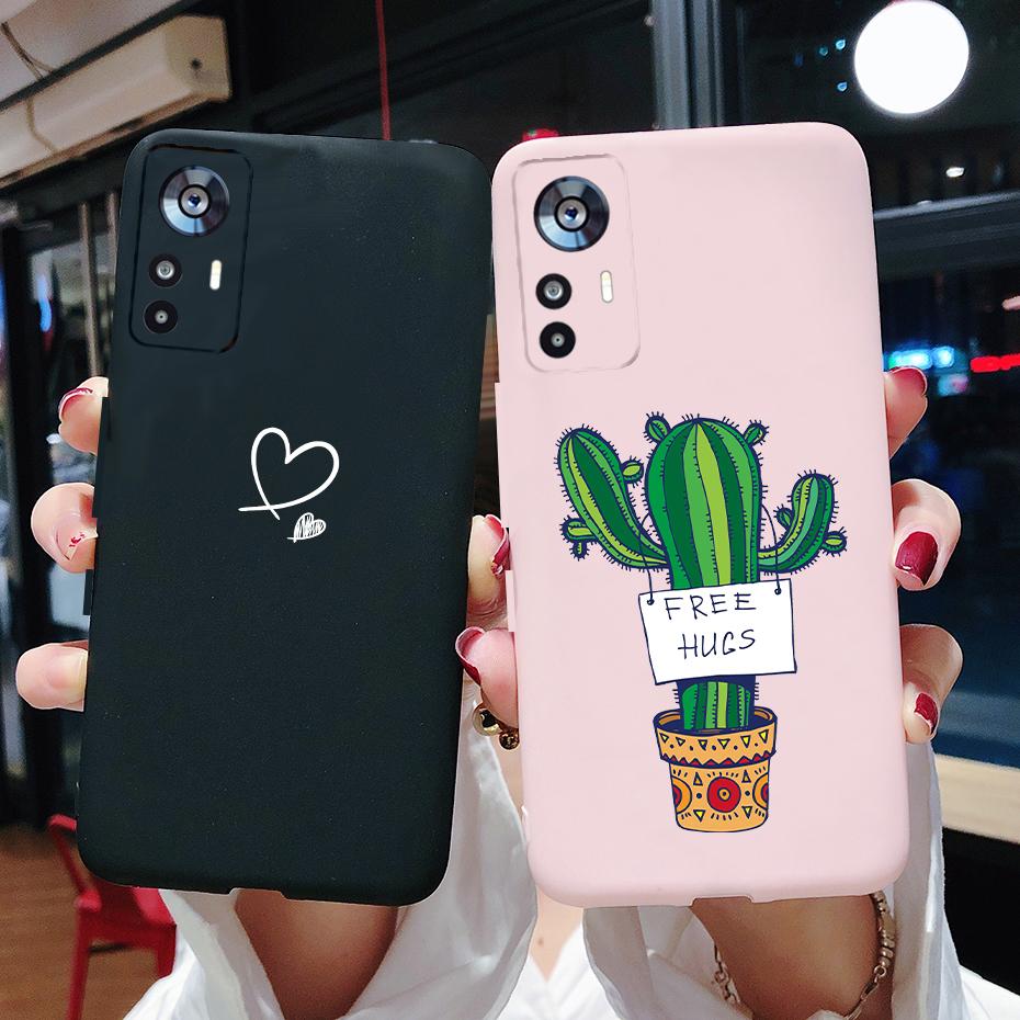 For Xiaomi 12T Case Soft Silicone Cute Cat Cartoon Protective Cover For Xiaomi 12T Pro 5G Phone Cases Mi 12 T 12TPro 2022 Fundas