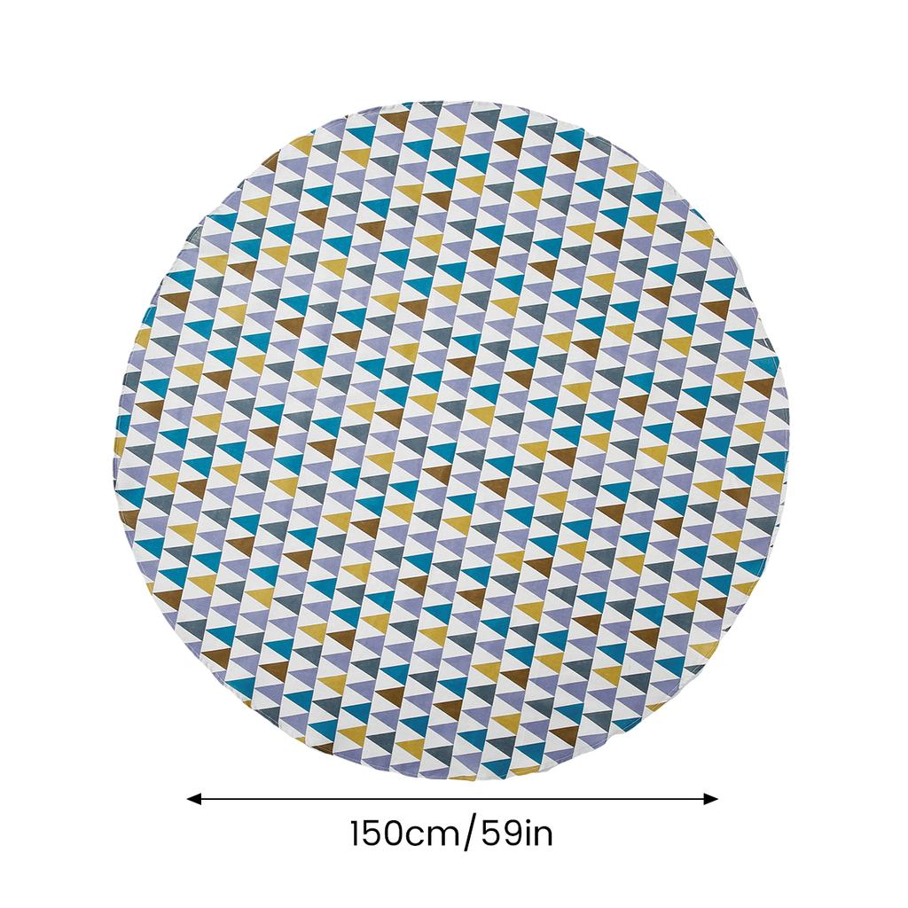 Round Tablecloth Washable Table Cloth Decorative Table Cover for Wedding Holiday Christmas Party Picnic Dining Room Table Covers