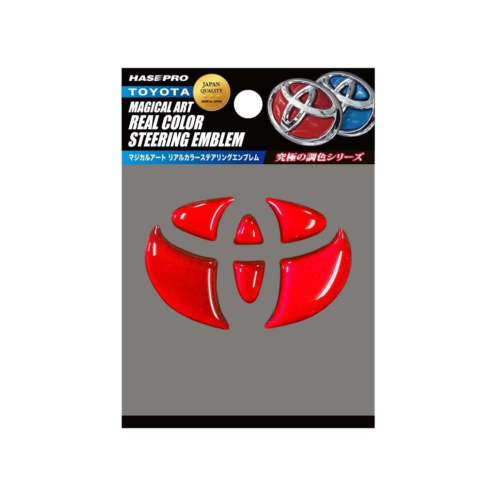 HASEPRO Magical Art [Real Color Emblem] (Steering Emblem) Toyota 2 красный
