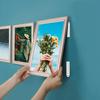 12 pares de marcos de fotos sin rastro gancho de pared de fotos extraíble dispositivo para colgar arte sin clavos adhesivo de pared fácil de quitar la cinta de doble cara