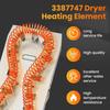 WP3387747 Dryer Heating Repair Set Appliance Repair Component Appliance Part for Dryer Longevity And Clothes Protection