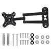 Universal 10KG Load Bearing Adjustable Wall Mount Bracket 15 Degree Tilt Display Support Frame for 14-27 Inch Household Screen Holder