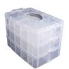 All Trust Clear Case for Plastic Storage Holds 30 Beyblades Beyblades, Case, (Clear)