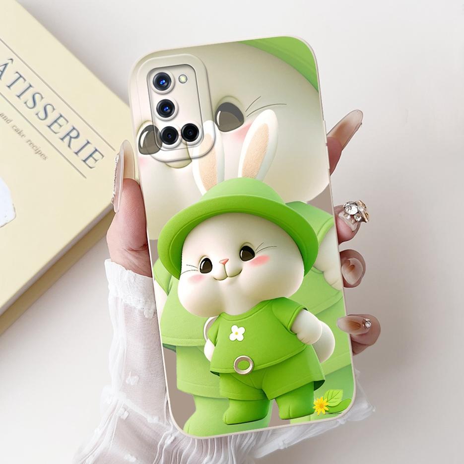 For Oppo A52 A72 A92 Case Stylish Flowers Cute Painted Cover Soft TPU Matte Phone Case For Oppo A92 A 52 72 OppoA52 OppoA72 Bags