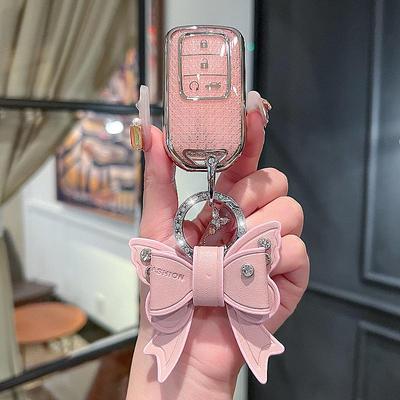 Compatible Key Cover for 10th Gen Civic, Accord, Crown, CR-V, Vezel, Hao Ying, Fit, and More