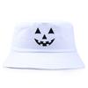 Halloween Pumpkin Printed Bucket Hat With Sun Protection For Summer And Autumn Wear