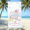Cute Cartoon Printed Microfiber Beach Towel Quick Dry Bath Towel For Adults Kids Swimming
