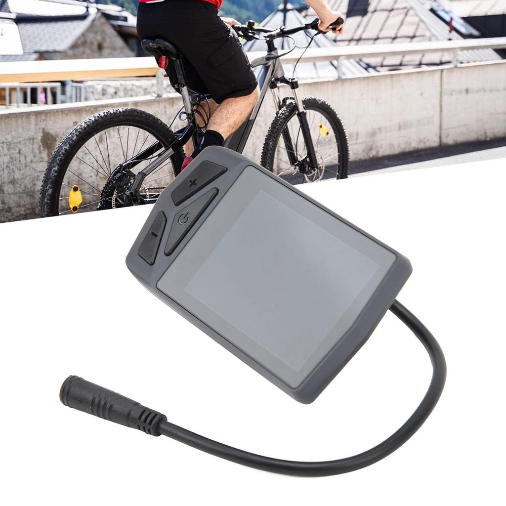 Bafang Electric Bike Display Control Panel with Waterproof Connector for BBS01, BBS02, and BBSHD Mid Motor