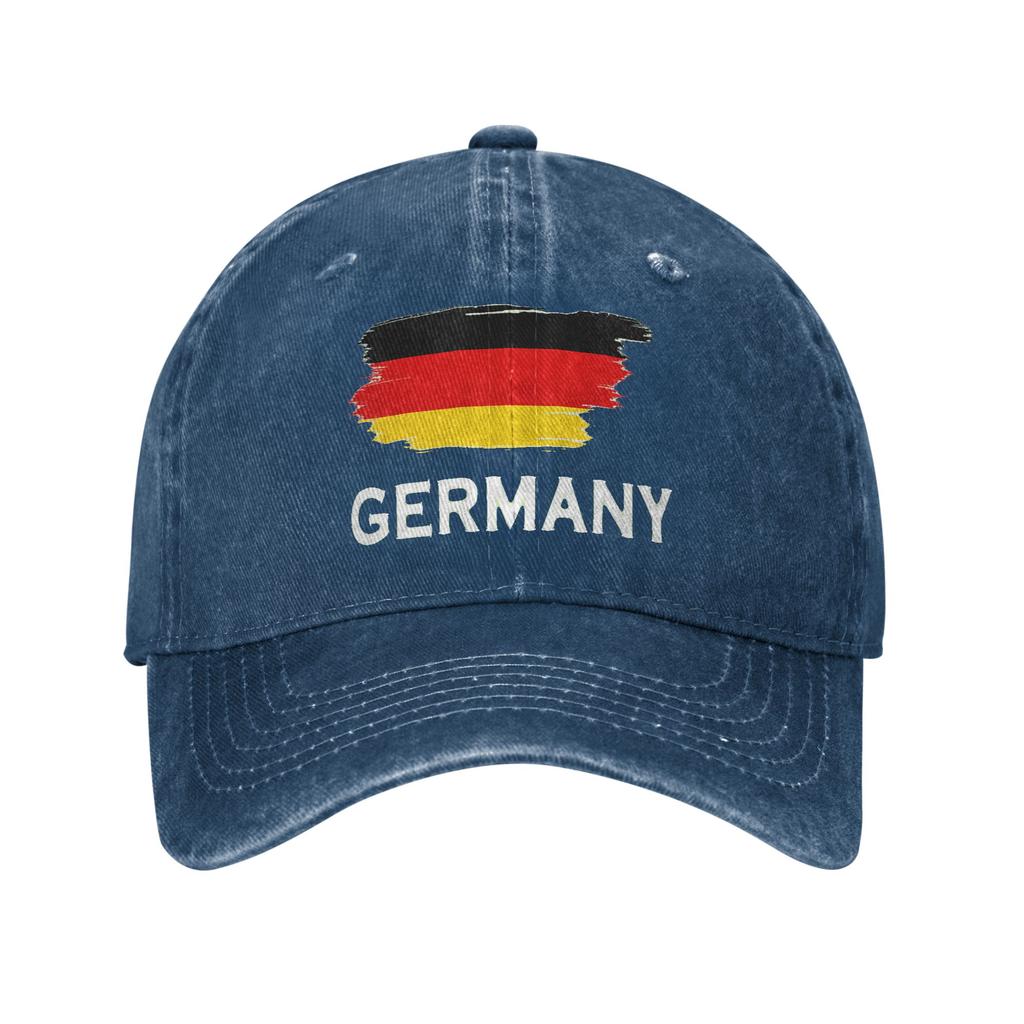 Deutschland Flag of German Casual Baseball Cap Summer  Trucker Hat Kpop Rock Snapback Cap Men Women Fitted Retro Baseball Caps