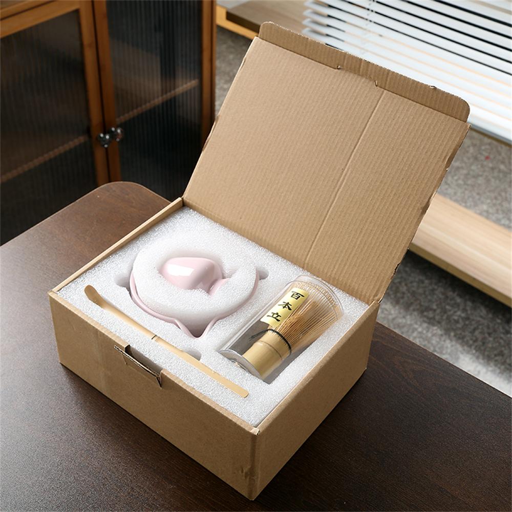 Japanese Matcha Tea Set Whisk Stand Tea Ceremony Matcha Bowl Grinder Brushes Tea Tools Holder Tea-making Tea Accessories
