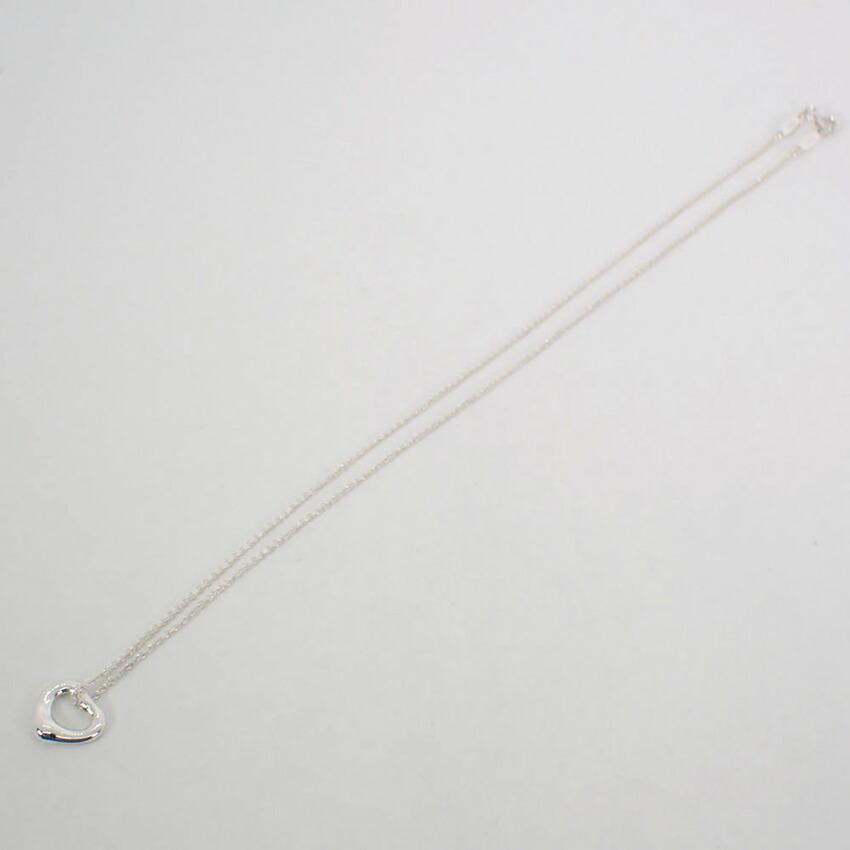 [Folosit] TIFFANY/Pandant/Colier Tiffany 925 cu inimă deschisă/g486-95